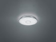 Plafón de techo Trio Osaka LED cromo CCT Ø42cm 678713006