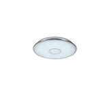 Plafón de techo Trio Osaka LED cromo CCT Ø42cm 678713006