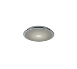 Plafón de techo Trio Osaka LED cromo CCT Ø42cm 678713006