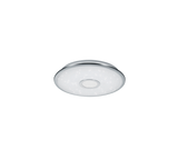Plafón de techo Trio Osaka LED cromo CCT Ø42cm 678713006