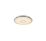 Plafón de techo Trio Osaka LED cromo CCT Ø42cm 678713006
