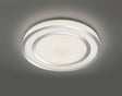 Plafón de techo Trio Noriaki LED cromo CCT Ø59,5cm 679210106