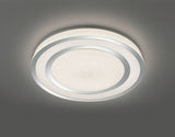 Plafón de techo Trio Noriaki LED cromo CCT Ø59,5cm 679210106