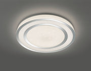 Plafón de techo Trio Noriaki LED cromo CCT Ø59,5cm 679210106