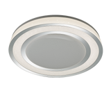 Plafón de techo Trio Noriaki LED cromo CCT Ø59,5cm 679210106