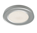 Plafón de techo Trio Noriaki LED cromo CCT Ø59,5cm 679210106