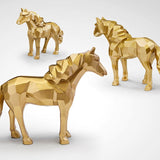 Schuller Future Horse Figura caballo exterior oro 679466