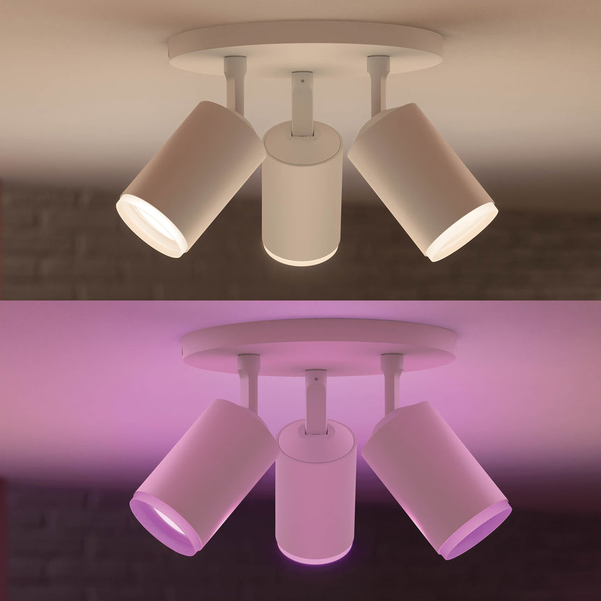 Philips Hue White and Color Ambiance Foco Fugato blanco RGBW 6W 5063331P7 350lm