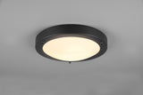 Trio Condus Black mat metal ceiling light 6801011-32