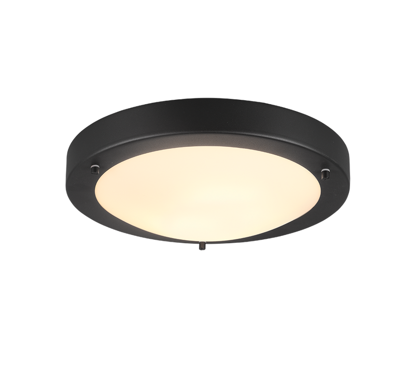 Trio Condus Black mat metal ceiling light 6801011-32