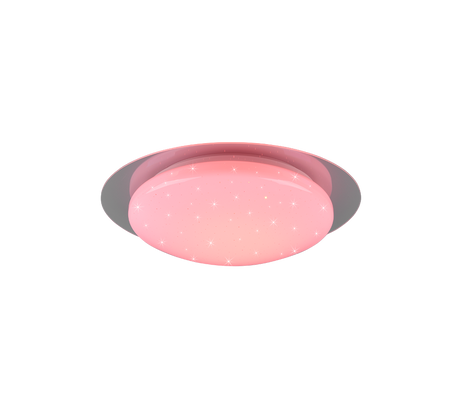 Plafón de baño Trio Frodeno LED blanco 4000K IP44 Ø35cm 680213500