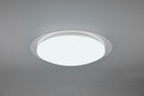 Plafón de baño Trio Frodeno LED blanco 4000K IP44 Ø48cm 680214800