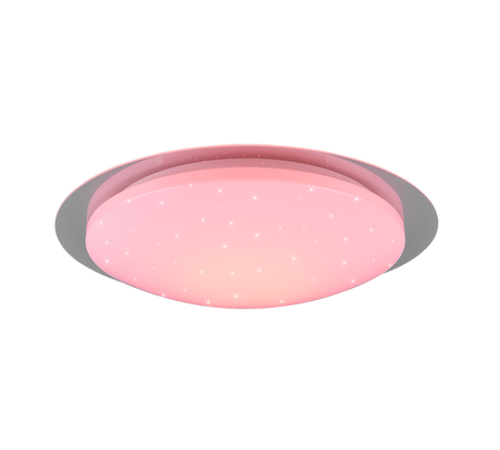 Plafón de baño Trio Frodeno LED blanco 4000K IP44 Ø48cm 680214800