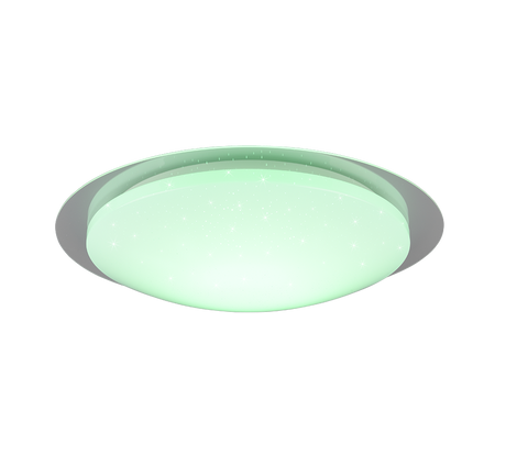 Plafón de baño Trio Frodeno LED blanco 4000K IP44 Ø48cm 680214800