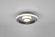 Plafón de baño Trio Ascari LED cromo 3000K IP44 Ø30cm 680810306