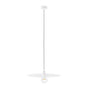 Lámpara de techo colgante Faro Plat E27 Ø50cm blanco mate — ref. 68146 (1)