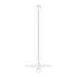 Lámpara de techo colgante Faro Plat E27 Ø50cm blanco mate — ref. 68146 (1)