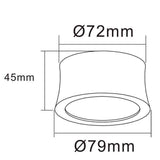 Mantra Gower Foco LED 3000K blanco — ref. 6830 (3)