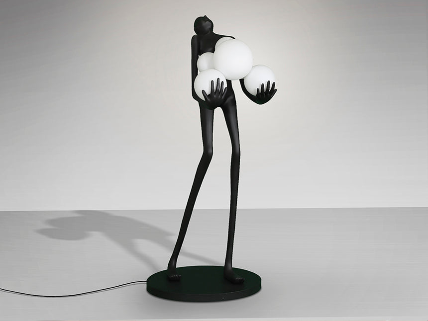 Schuller La Carga Gran Figura 6 luces negro 683528