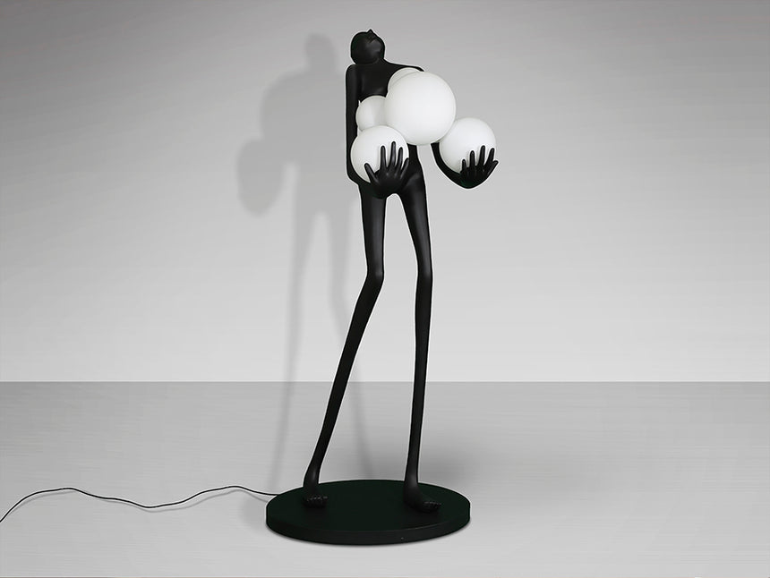 Schuller La Carga Gran Figura 6 luces negro 683528