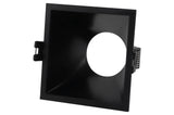 Mantra Lamborjini Empotrable GU10 cuadrado 9,3cm alto 5,3cm negro — ref. 6842 (2)