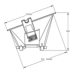 Mantra Lamborjini  Empotrable  blanco 6845
