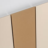Aparador madera beige 4 puertas 180cm 68468