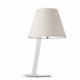 Lámpara de mesa Faro Moma E27 blanco 68500