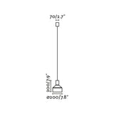 Faro 68593-1L - Dibujo técnico