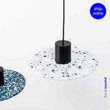 Faro CONFETTI 300 lámpara colgante marmóreo reciclada ø30cm 68600-50