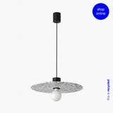 Faro CONFETTI 400 lámpara colgante marmóreo reciclada ø45cm 68600-51