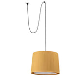 Lámpara de techo colgante Faro Samba grande E27 Ø50cm amarillo — ref. 68604-45 (1)