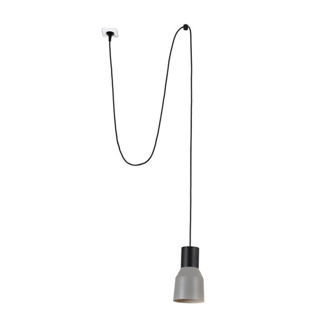 Lámpara de techo colgante Faro Kombo grande E27 gris — ref. 68604-62 (1)