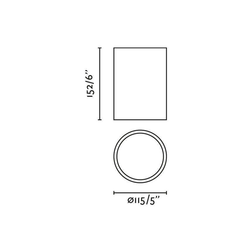 Plafón de techo Faro Rol LED negro mate 2700K 30W 68624