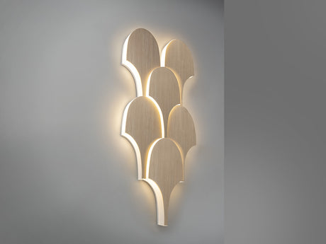 Lámpara aplique de pared Schuller Serea LED dorado 3000K vista 3