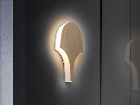 Lámpara aplique de pared Schuller Serea LED dorado 3000K