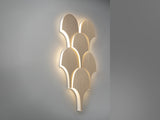 Lámpara aplique de pared Schuller Serea LED dorado 3000K vista 3