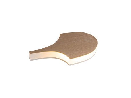 Lámpara aplique de pared Schuller Serea LED dorado 3000K ambiente