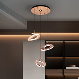 Schuller Mirena Lámpara de techo colgante 3 luces oro rosa 2700K 690764