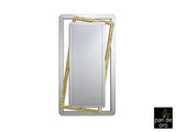 Espejo Schuller Nora pan de oro y negro 100x180cm ambiente