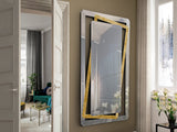 Espejo Schuller Nora pan de oro y negro 100x180cm 693646