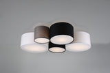 Plafón de techo Trio Hotel grande LED multicolor 3000K 90cm 693900517