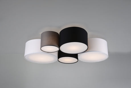 Plafón de techo Trio Hotel grande LED multicolor 3000K 90cm 693900517