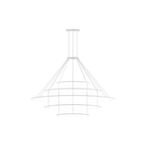 Lámpara de techo colgante LedsC4 Circular Inward 5 Rings ( ) grande LED CD4F-00V9AZDU14