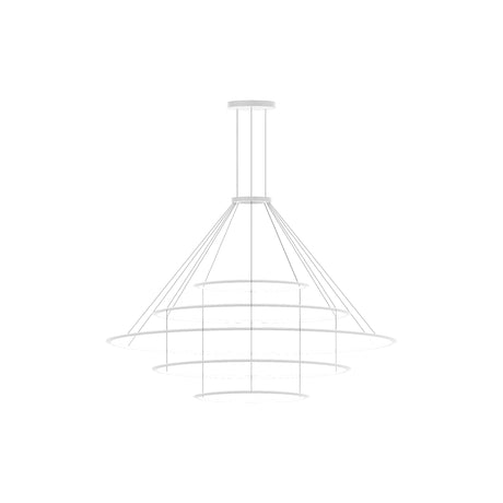 Lámpara de techo colgante LedsC4 Circular Inward 5 Rings ( ) grande LED CD4F-00V9AZDU14