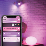 Philips Hue White and Color Ambiance Lámpara de mesa flourish blanco RGBW 10W 800lm 34348100 - imagen 3