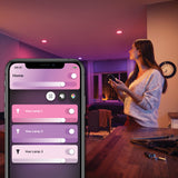 Philips Hue White and Color Ambiance Empotrable centura plata RGBW 6W 871951433880700 350lm - imagen 3