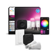 Philips Hue White and Color Ambiance Kit de inicio negro RGBW 5W 1100lm (4 uds) 8720169374683