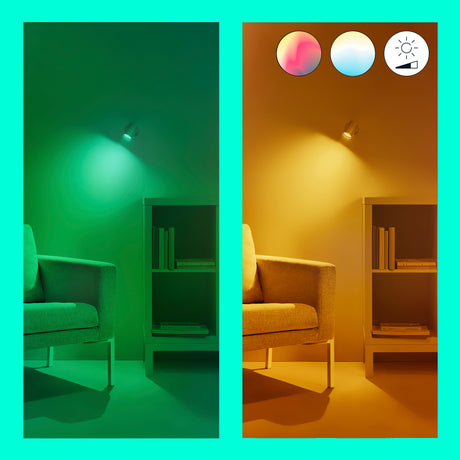 WiZ White and Color Ambiance Foco Imageo 5W 345lm 55187900 - imagen 8 | Philips