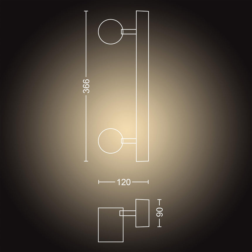 Philips Hue Foco Adore blanco White Ambiance 5W IP44 350lm 34087900 - imagen 7